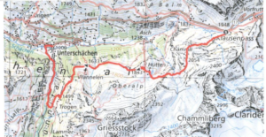 Karte Wanderung 2026